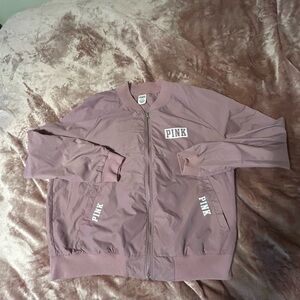 PINK Victoria's Secret Mauve Bomber Jacket